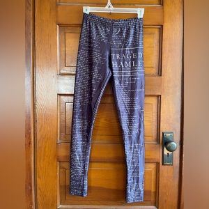 Shakespeare’s Hamlet digital art print Leggings